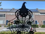 Halloween Spider Window!-2