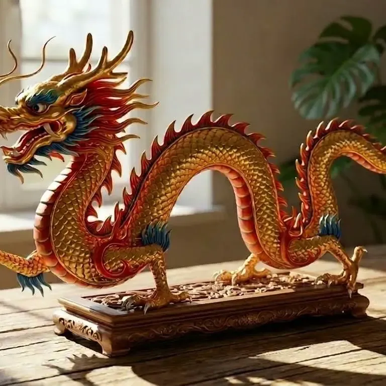 Chinese Dragon Detailed