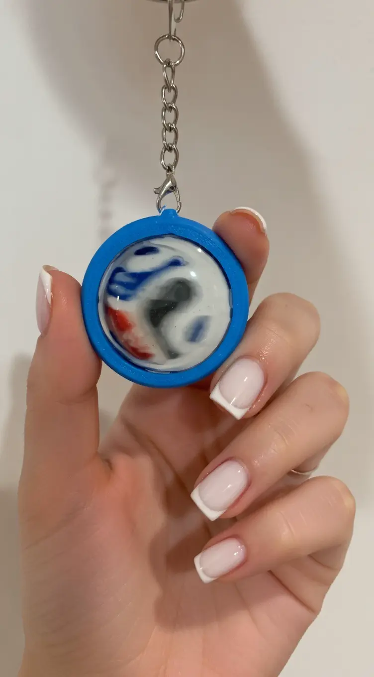 World Cup Spinner Keychain – Custom Country Rings