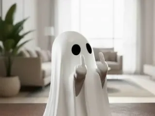 ghost figurine