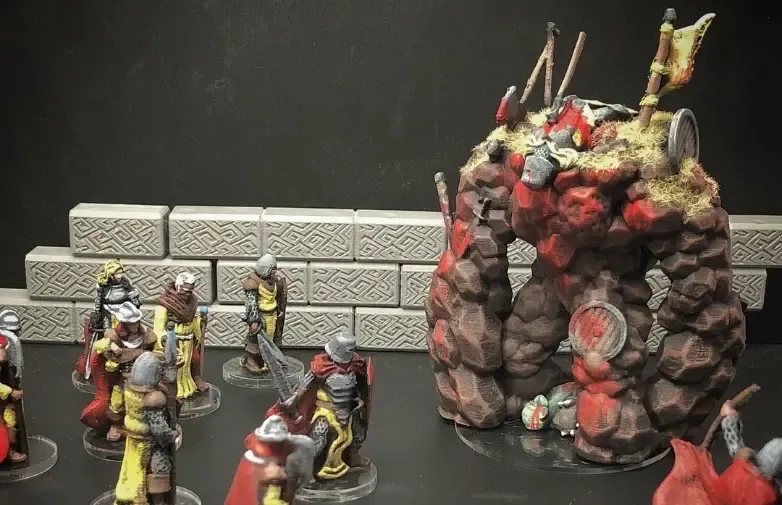 Segundas de Monstros #1: Elemental do Campo de Batalha (escala 28mm/32mm)