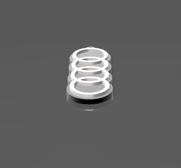 Audi logo sleutelhanger