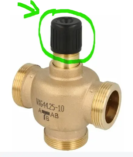 replace the lost cork on Siemens Valve, Belimo...