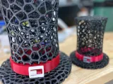 Adorno para el árbol de Navidad - Sombrero de copa - Edición Voronoi-0