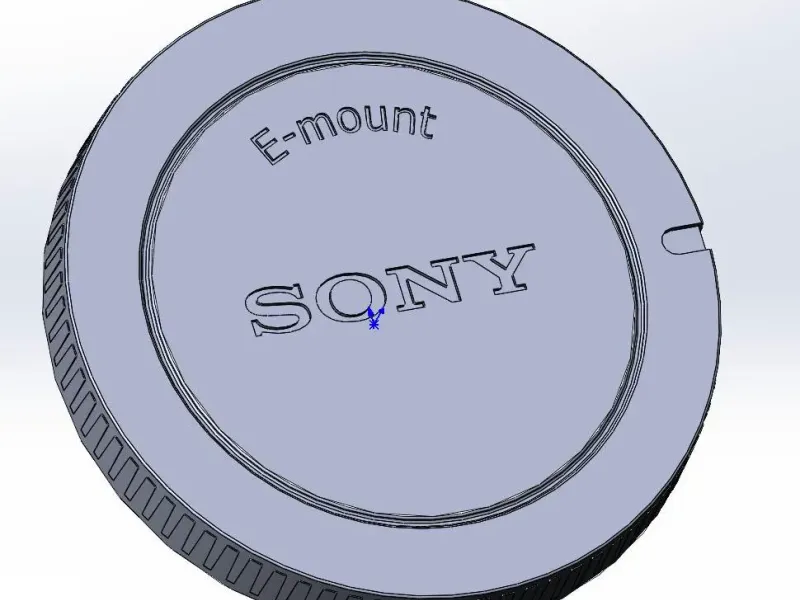 SONY e-mount cover