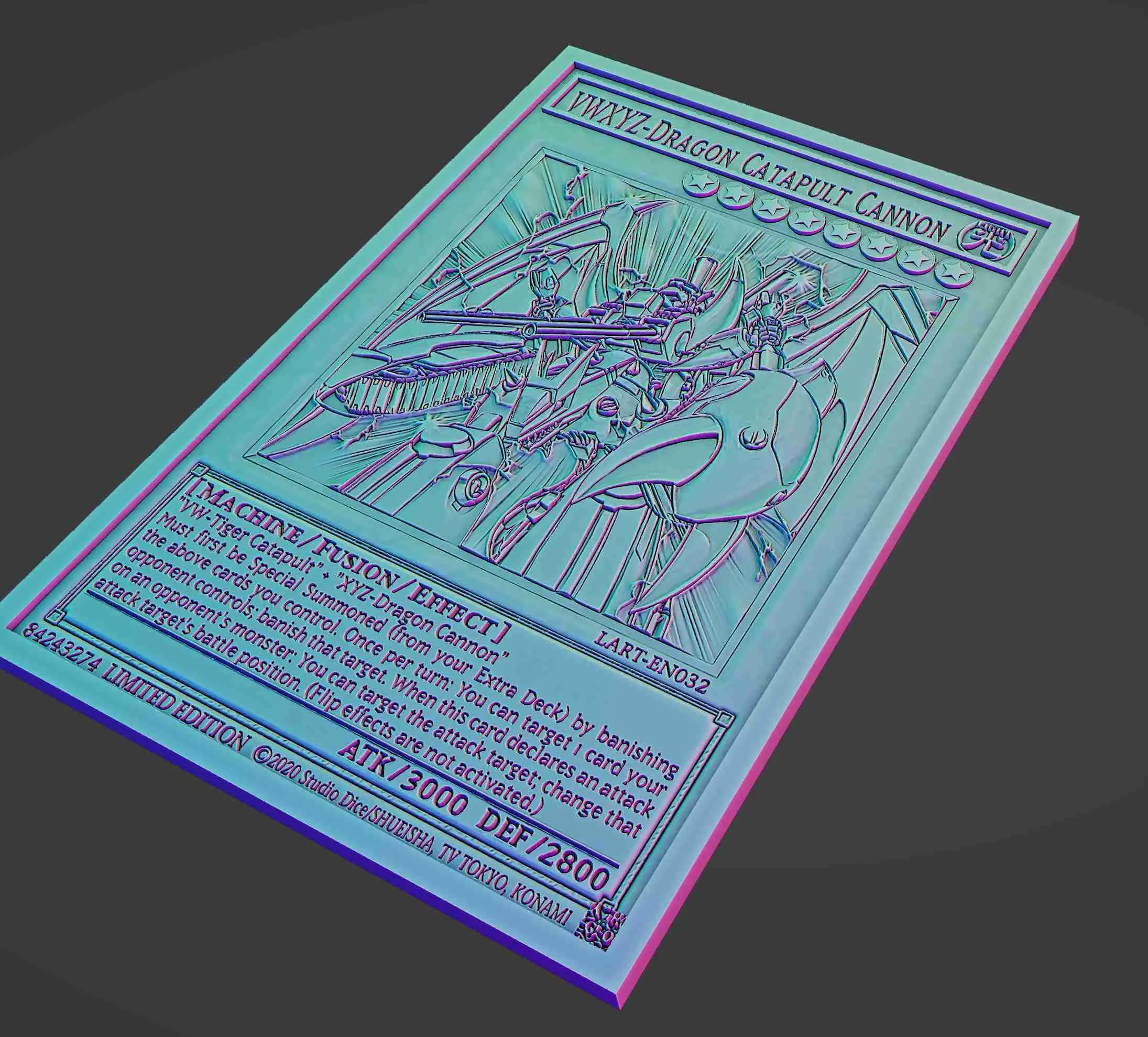 VWXYZ-Dragón Cañón Catapulta - yugioh
