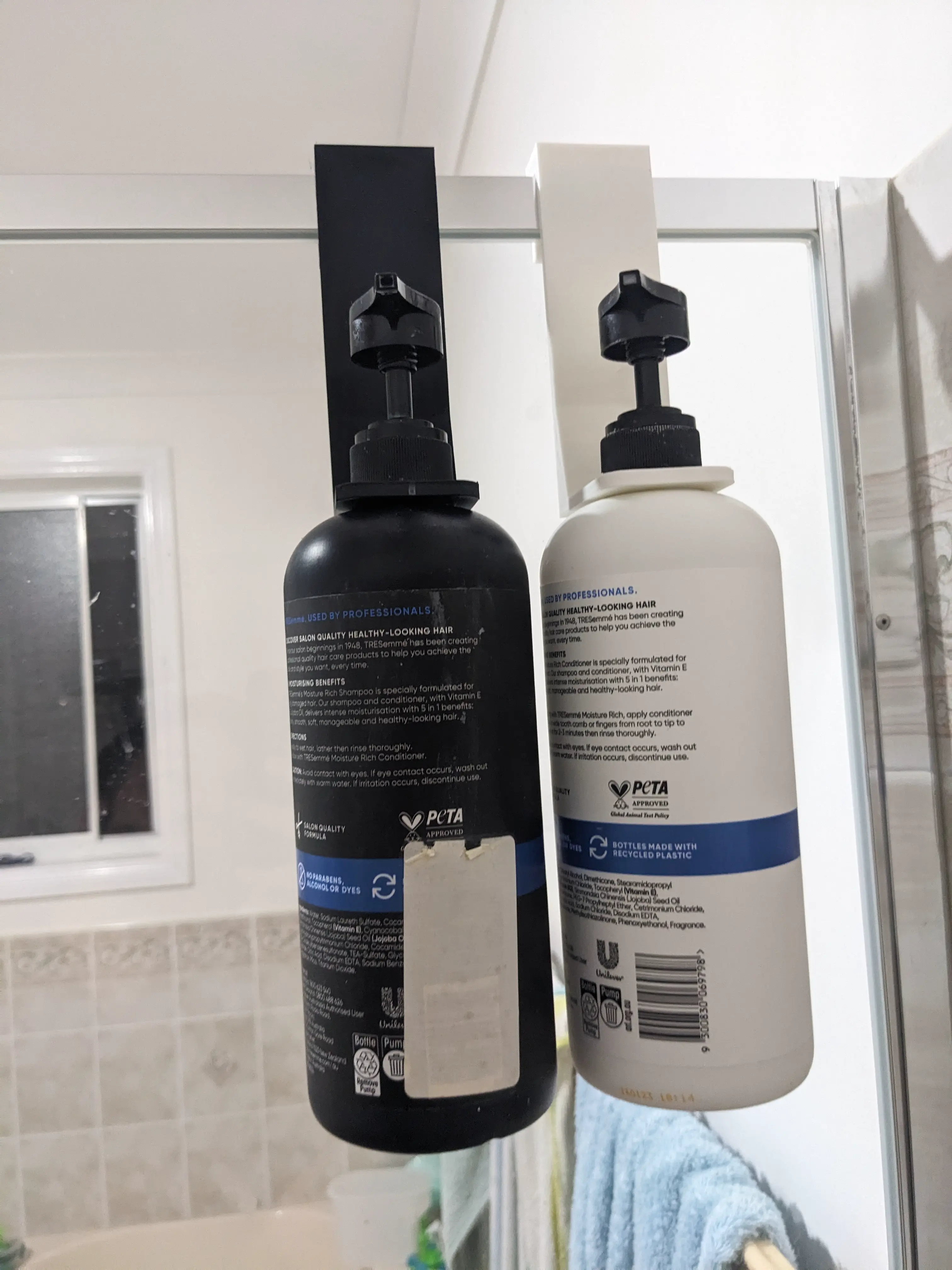 TRESEMME flessenhouder voor douche (12mm muur, )