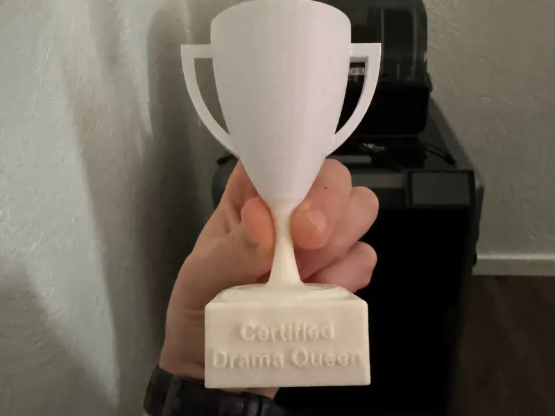 Drama Queen Award Cap