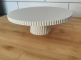 Ribbed cake stand, cookie platter-5