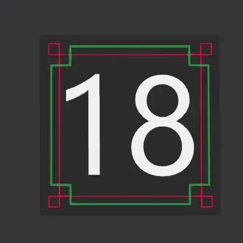 Porta 18 Door Number