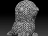 Knitted Bald Eagle-4