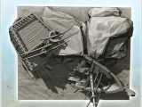 Carcass of wooden galleon on rock with two masts (2) - minia-5