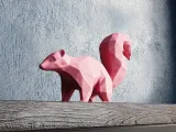 Low Poly Skunk-1