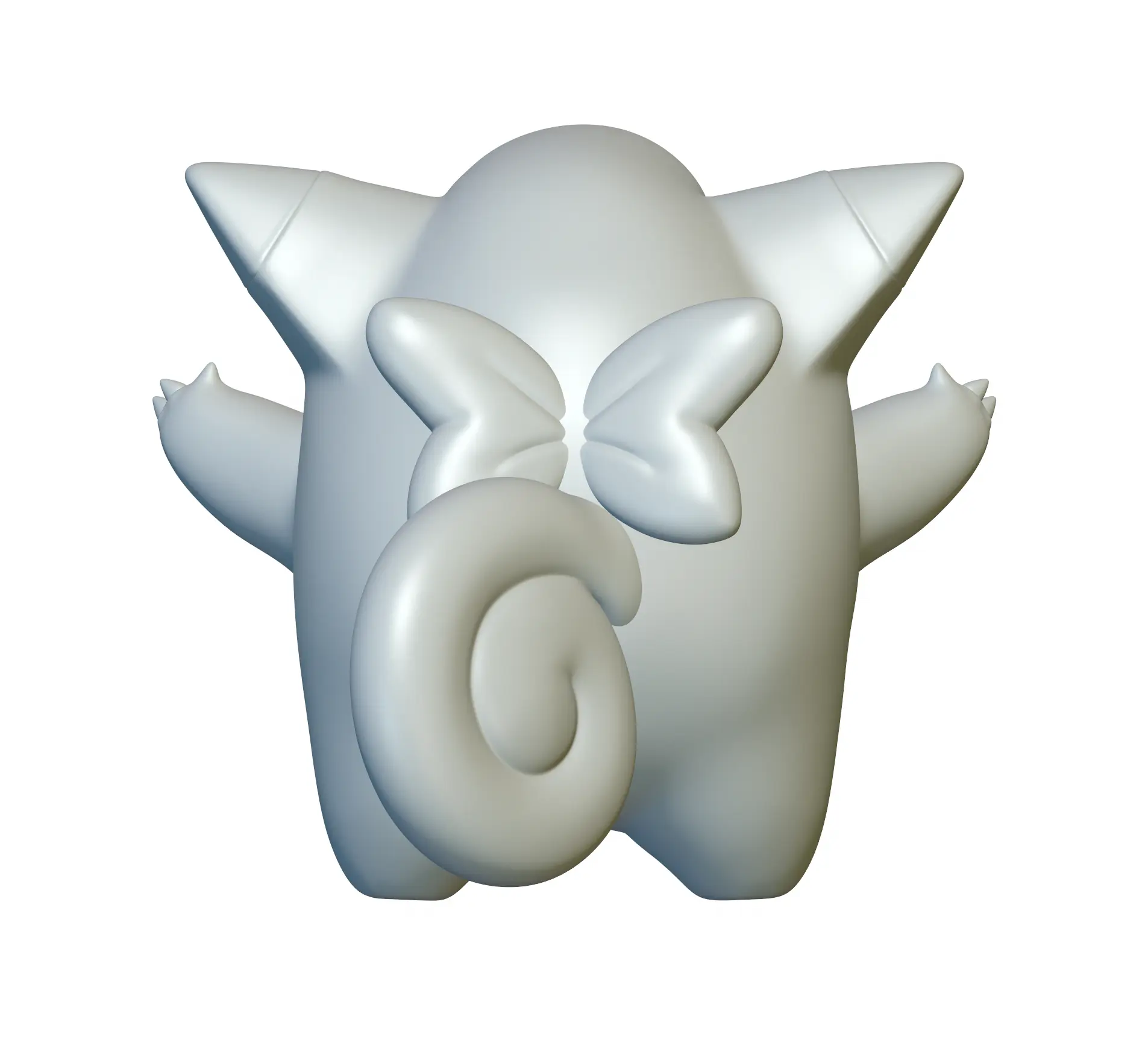 Pokemon Clefairy #35 - ¡Listo para imprimir en 3D!