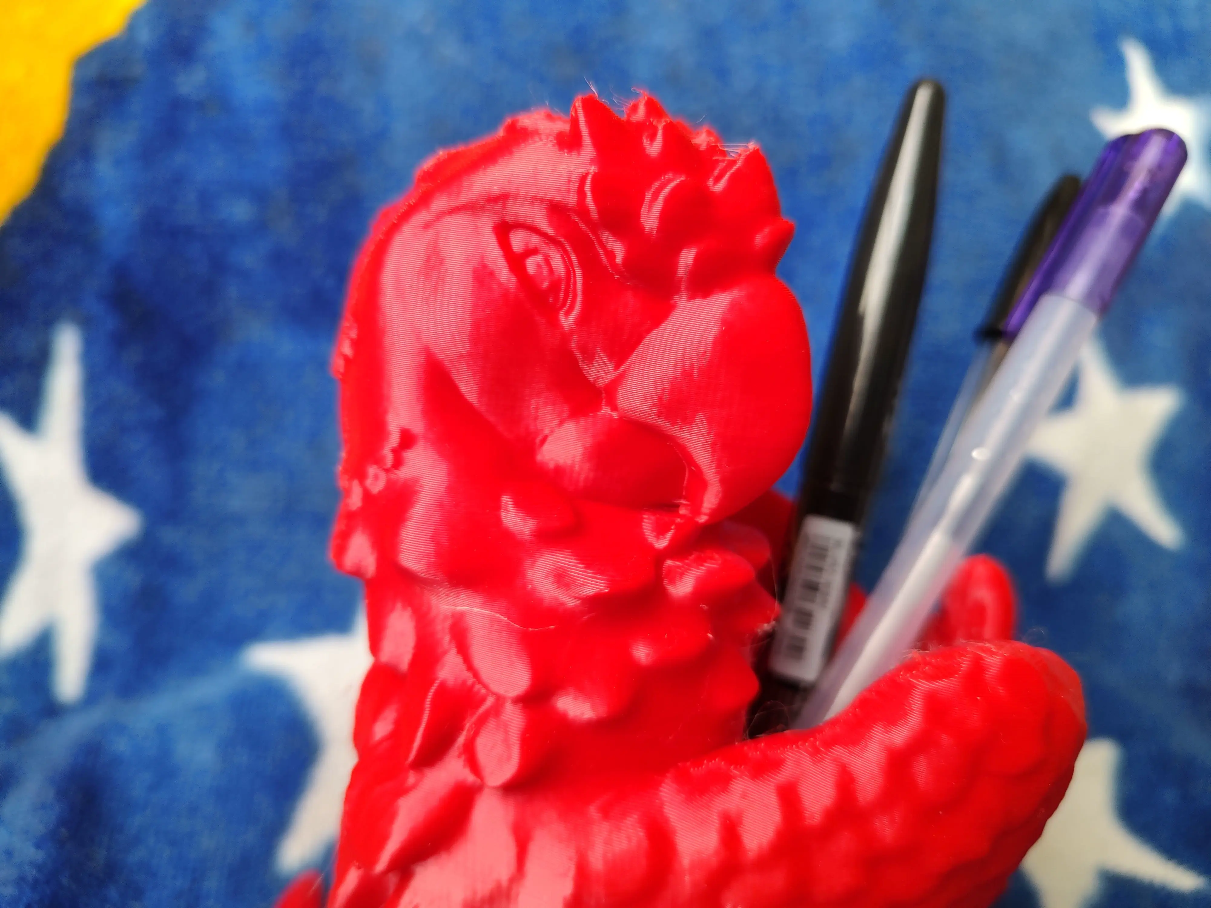 Macaw Pencil Holder
