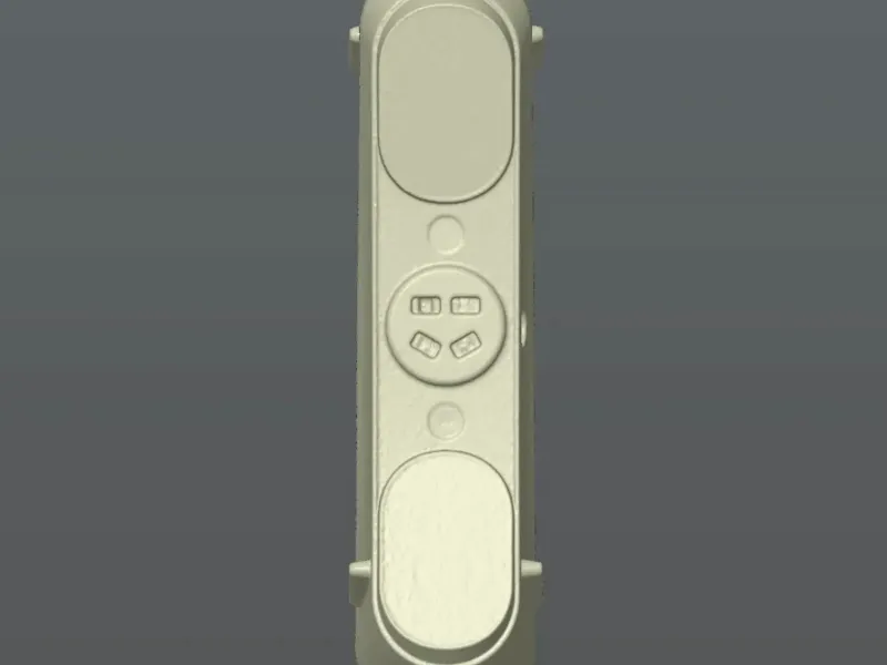 Creality Sermoon S1 3D-scan, xyz-aligned