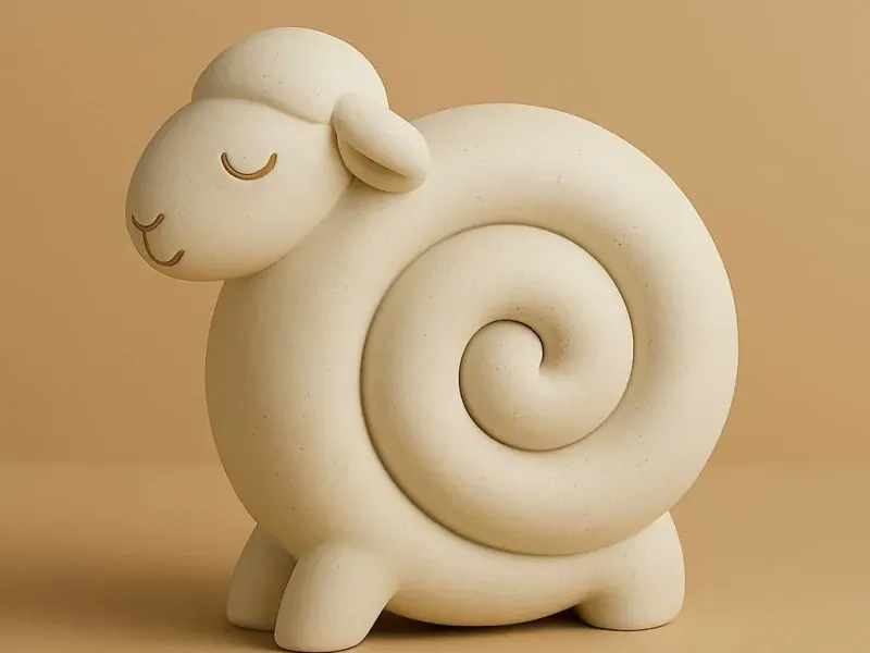 The Lamb Who Discovered Sacred Geometry