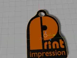 Porte clef Print Impression-1
