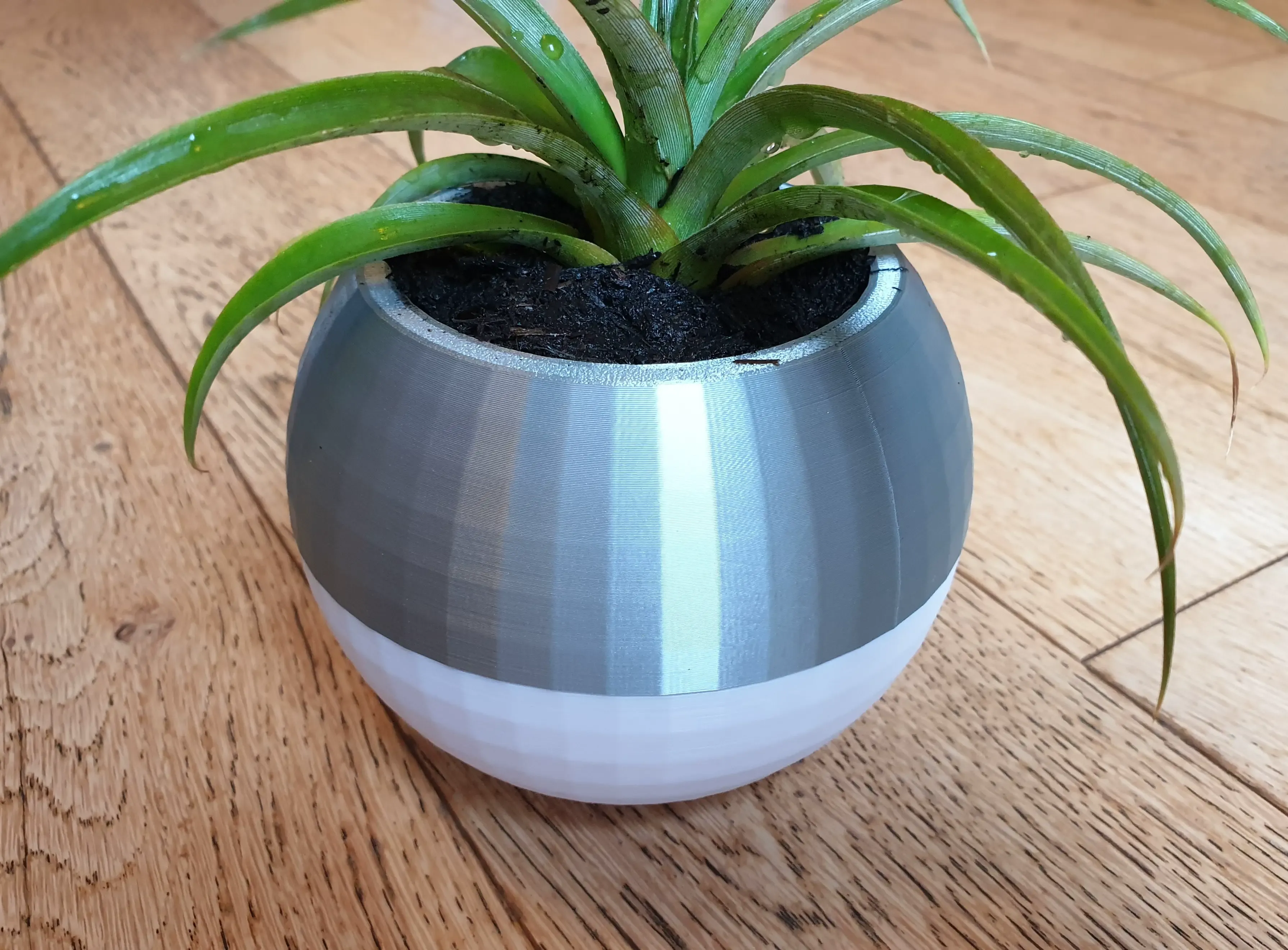Modern Self Watering and Draining Plant Pot Planter
