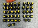 ALPHABET MINI STAMPS. FONT LUCKIEST-0
