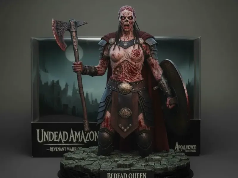 AMAZONA  ZOMBIE DE COLECCION