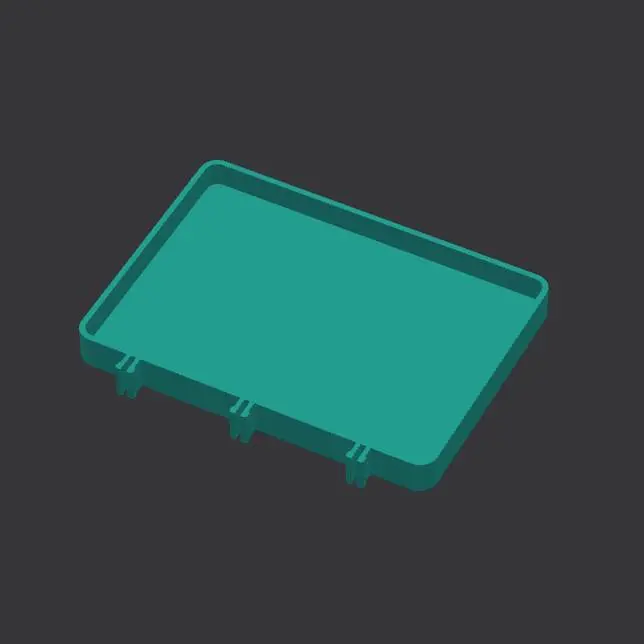 3D Printer Files | 3MF File | Skadis Schale für Sunlu Filamentverbinder