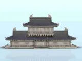 Asian palace with floor 23 - Japan China Korea Vietnam East-1