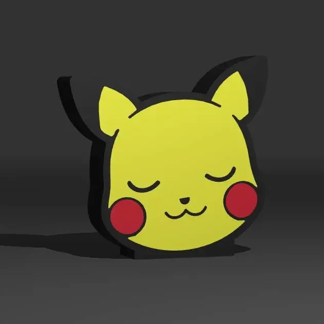 Lampara Pikachu Sleeping