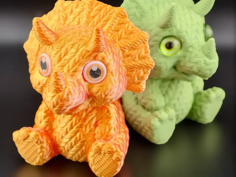 Triceratops – Knitted Series