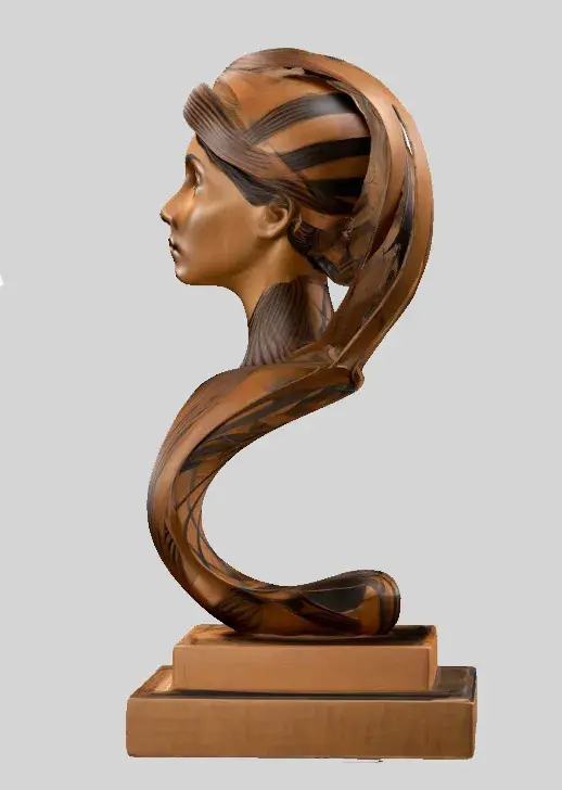 Woman Bust Decoration