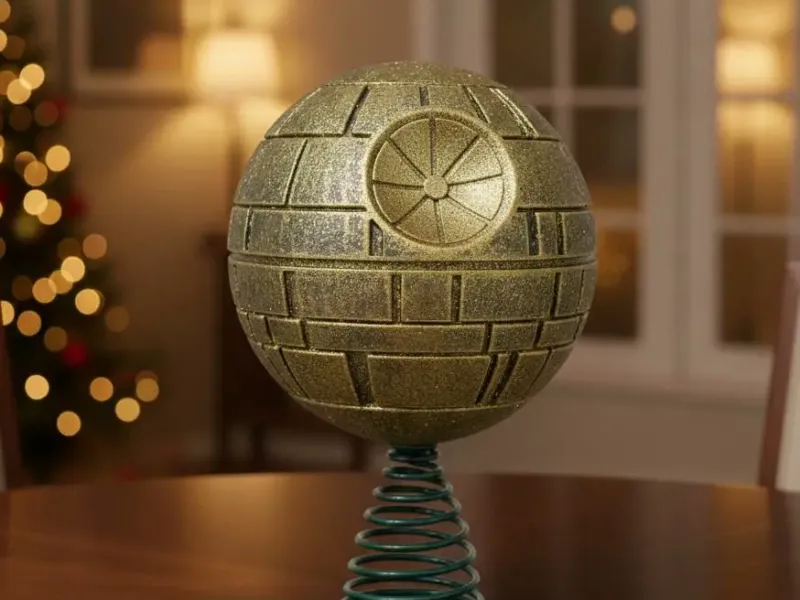 Death Star for Christmas Trees
