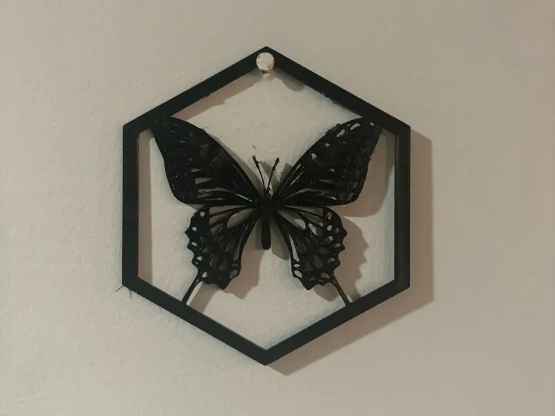 Butterfly wall deco (many types)
