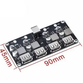 case XT 60 to USB module AJ-27-4L 4 USB