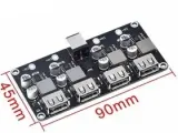 case XT 60 to USB module AJ-27-4L 4 USB-2