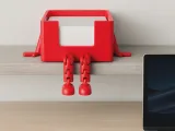 Articulated Sticky Note Holder | Fun Storage with Legs Toy-1