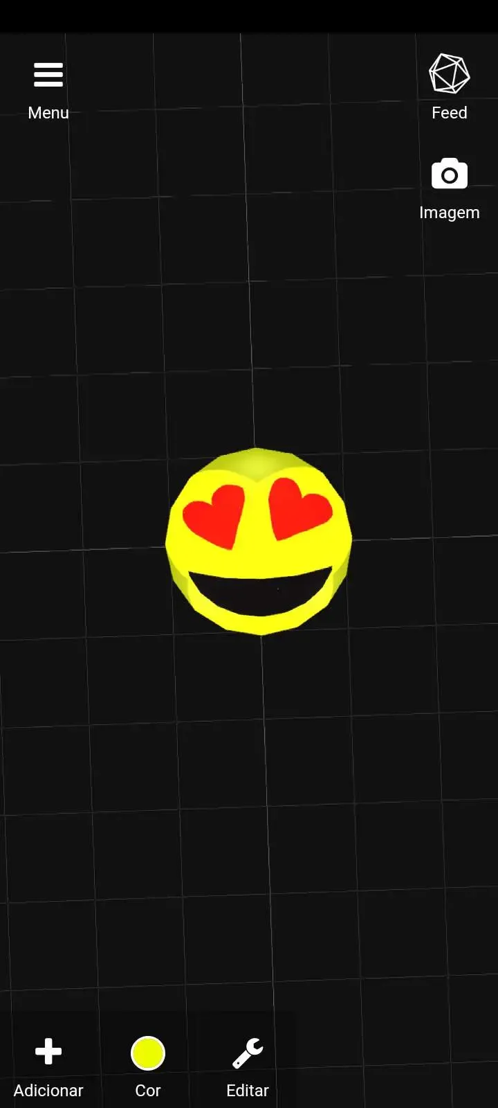 botão emoji 