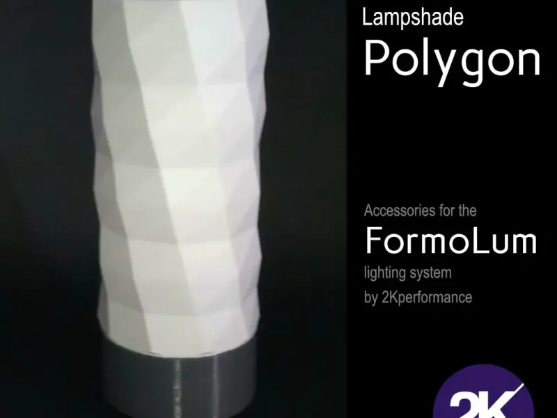Lampenkap POLYGON voor het FormoLum-systeem