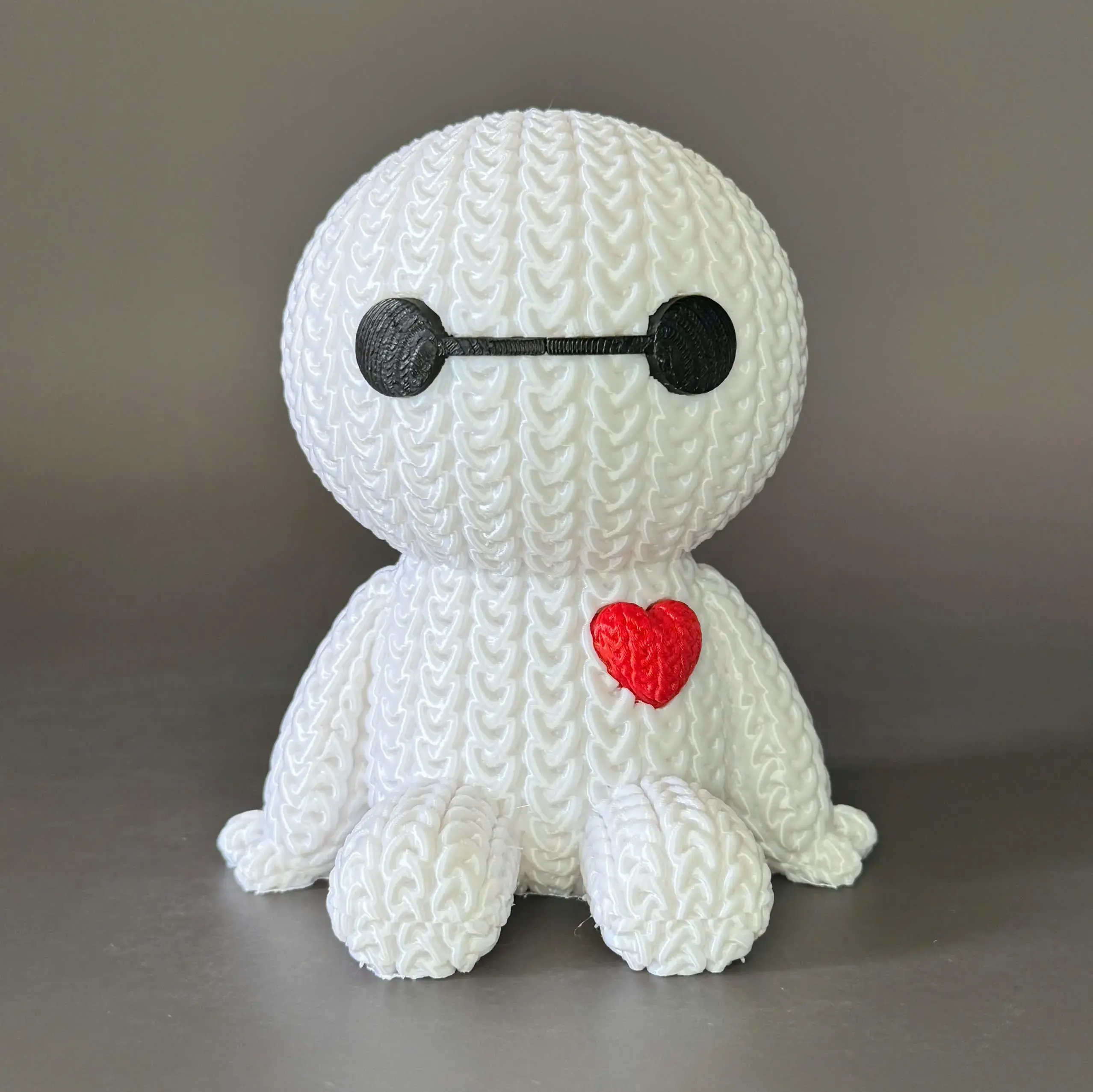 Baymax Crochet - Knitted - Multiparts