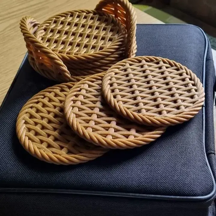 3D Woven Coasters