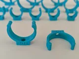 Snap-Fit Pipe Mounts | 15 Sizes 12-50 mm | M4 Screw-0