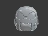 Futuristic Sci-Fi Helmet – High-Detail 3D Printable-1
