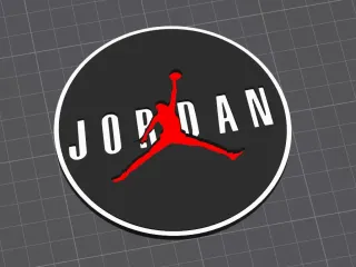 Jordan Logo Coaster