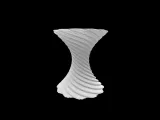 Vase torsadé-0