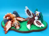 The Dragon Elios and the Forest Diorama articulated-3