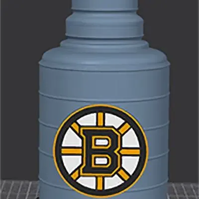 Bruins Stanley cup with logo