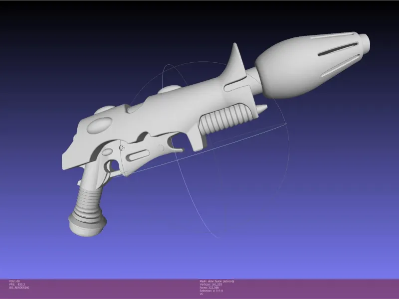 Warhammer Eldar Fusion Pistol