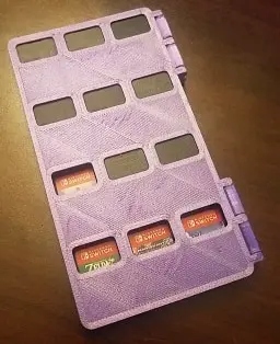 Foldable Switch game case