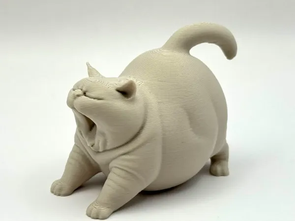 Yawning Chonk Cat