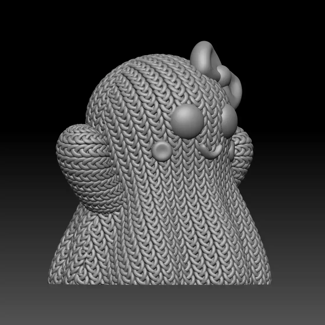 Knitted Ghost