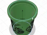 semplice vaso con tema floreale-2